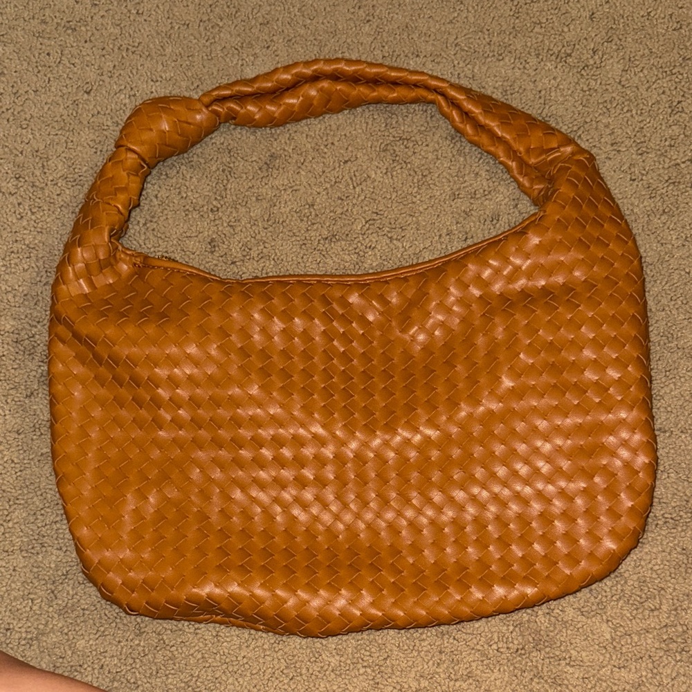 Anthropology Tan Hobo Bag